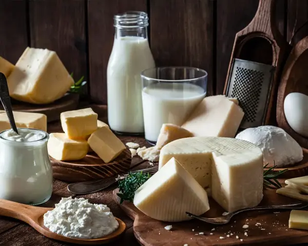 Bogactwo nabiału: sery, jogurt, masło, mleko. Czy to właśnie one wywołują trądzik od nabiału?
