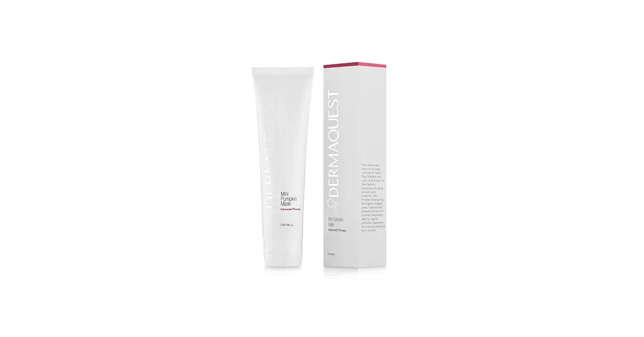 Peeling dyniowy Dermaquest w tubce i pudełku. Produkt do pielęgnacji skóry.